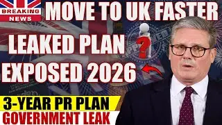 🚨🇬🇧 3-Year UK PR Shortcut EXPOSED | Leaked Home Office Plan Could Change Your Future