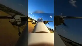 POV Landing: Hanger 9 OV-10 RC Plane in ACTION