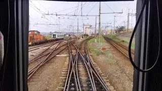 [TRENI - Stretto di Messina]Arrivo a Villa S. Giovanni in attesa della Locomotiva E403