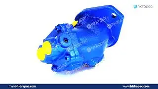 Bent Axis Hydraulic Piston Motors A2MS 18cc SAE B 2 Bolt