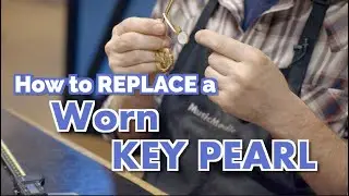 Replace a Worn Key Pearl on Saxophone