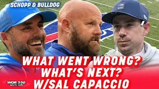 Sal Capaccio On McDermott Firing + What's Next +Thought On Bills Loss |Schopp Bulldog