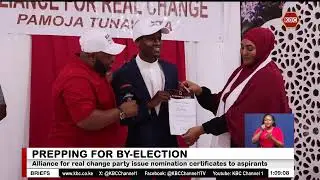 Alliance For Real Change Party issues nomination certificates to aspirants ahead of by-election