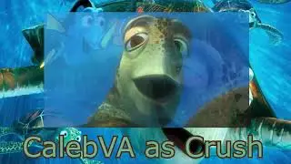 Finding Nemo//Meeting Crush the Turtle//
