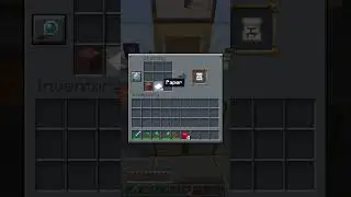 Minecraft Guide: How to craft Field Masoned Banner Pattern #shortvideo #minecraft #mctutorial#gaming