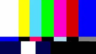 Color bar retro television test pattern - Colours' pallet for TV Testing