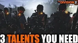 3 TALENTS TO IMPROVE YOUR DIVISION 2 RAID BUILD | BEST PVE TALENTS