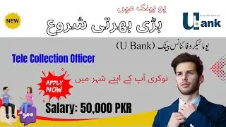 U Microfinance Bank Latest Jobs 2025 | Tele Collection Officer | How to Apply Online@BankerInsights 