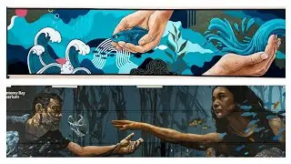fresque murale Pangeaseed 