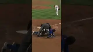 The Most Bizarre Collision In Baseball History #shorts