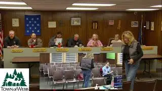 November 3rd, 2025, Town Of Webb Audit Claims Meeting