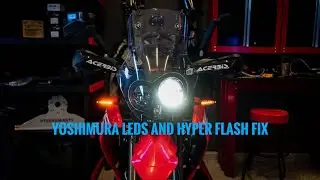 LED Hyper Flash Fix & Yoshimura Turn Signal Install For The Honda CRF300L Rally