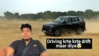 2025 mahindra scorpio-N se drift maar diya🤯