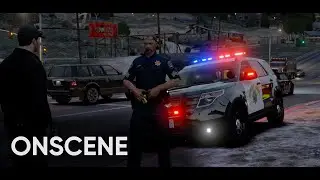Офицеры на месте инцидента после стрельбы на Эль-Ранчо | YDDY:RP | ONSCENE #2