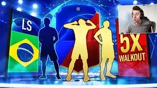 5x WALKOUT! NAGRODY ZA ELITĘ W FUT CHAMPIONS + PACZKI UCL! POTĘŻNE TRAFY! | FIFA 19