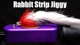 Tying The Rabbit Strip Jiggy. A Deadly Largemouth, Smallmouth Bass And Striped Bass Fly.