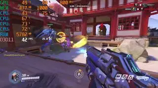 AMD Athlon II X4 640 \ Radeon HD 6670 \ Overwatch @1080p low settings (8GB RAM)