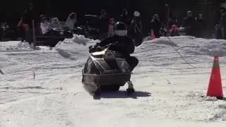 Nut Kracker 2018 Vintage Snowmobile Racing Ovals    Part 2