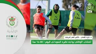 كرة القدم - كأس أمم إفريقيا | المنتخب الوطني يواجه نظيره السوداني اليوم ( 16:00 سا)