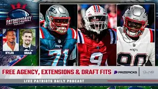 LIVE Patriots Daily: Free Agency, Extensions, and Draft Fits w/ Brad Spielberger