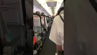 Inside the flight #byegambia #shorts