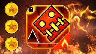Completing Geometry Dash Meltdown & Collecting Secret Coins