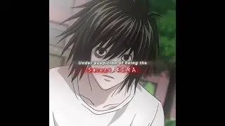 『 L catches the Second Kira 』- Death Note #anime #deathnote #shorts #edit