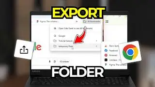 How To Export Individual Bookmark Folder In Google Chrome | Tutorial 2026