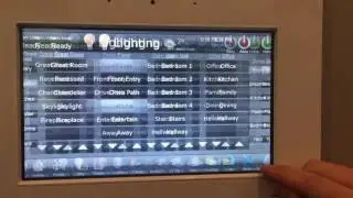 Home Automation Touchpanel
