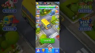 Bus Fever Puzzle game level 25 to 26 Gameplay Walkthrough #2025#GaminG