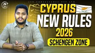 Cyprus New 2026 schengen zone rules and schengen visa process in telugu...