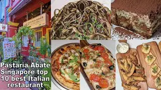 Singapore best Italian restaurant - Pastaria Abate