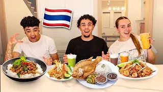 Пробуем тайскую кухню с Жюлем и Саудом!