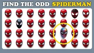 Find the Odd Emoji Out - Spiderman Edition | Only True Fans Can Spot It! | QUIZNIC Superhero Quiz