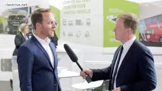 Video-Interview: Sven Schulz, Akasol, &uuml;ber Batterien f&uuml;r elektrische Nutzfahrzeuge.