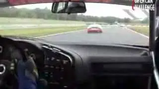 BMW E36 racecar, with straight cut gearbox