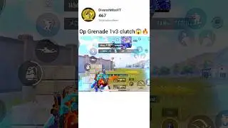 op grenade 1v3 clutch 🔥 &lrm;@rarebit&nbsp;#bgmi #pubgmobile #shortsfeed #viral #foryoupage #trending #shorts