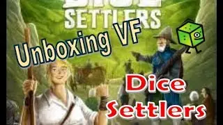 Dice Settlers Deluxe -  Unboxing VF  -  NSKN - Pixie games - essen 2018 - kickasterter #203