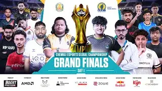 [ English ] CEGC 2025 BGMI Grand Finals - Day 1 #BGMI #Battlegroundmobileindia