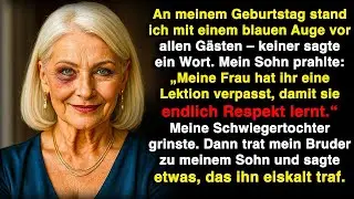 Mein Sohn grinste und sagte: „Meine Frau zeigte ihr die Grenzen – Respekt muss sie lernen!“