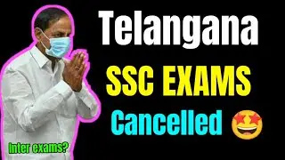 Telangana SSC Exams Cancelled 🤩 Students Passed, TS Inter exams?