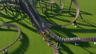 Giant Mine Train Coaster Offride (made by Jameszzz)