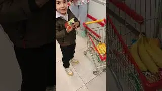 DAVUT İLE ALIŞVERİŞ ZAMANI 🛒 NELER ALDIK BAKALIM 🍎🍐🥔🌶
