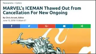 Gay Iceman comic that no one read revived for no reason - Part 1