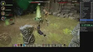 Dragon Age Inquisition Any% Nightmare Speedrun 4:35:16 (time without loading screens)