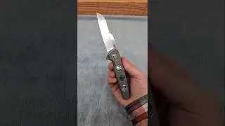 NS Linerlock Flipper with Titanium and Abalone - RWL-34 Stainless Steel by Jaco de Kock