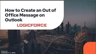 How to Make an Out of Office Message in Outlook