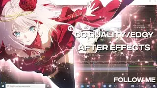 CC Quality/Edgy Tutorial - After Effects