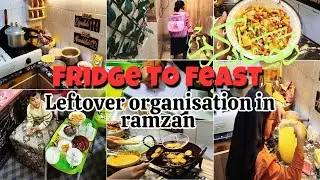 Transform your leftover into delicious meal ||Zero Food Wastage tips in Ramadan ✨🥗|