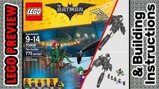 PREVIEW: 70908, LEGO BATMAN, The Scuttler​ & Building Instructions! LEGO 2017